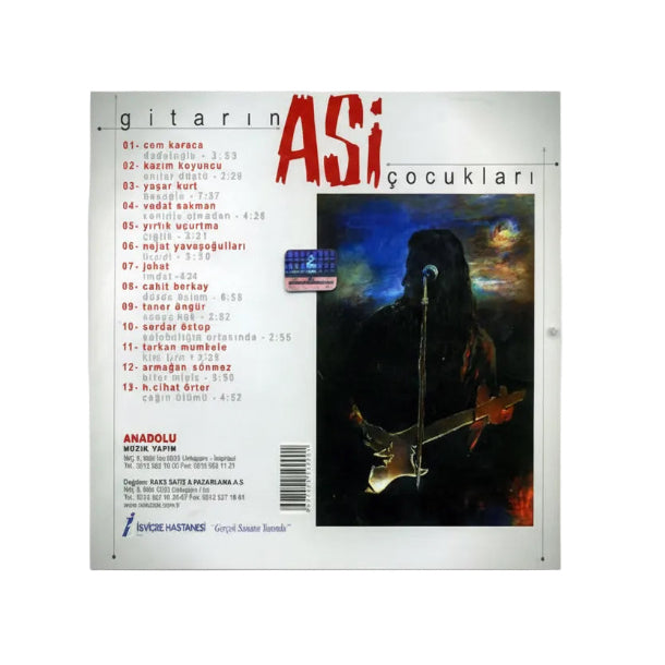 Gitarın Asi Çocukları CD | Türk Rock | Türkçe Rock | Müzik | CD