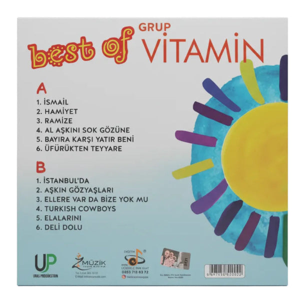 Grup Vitamin Plak -Grup Vitamin Best Of Plak-Schallplatte