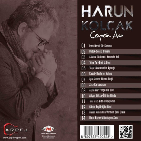 Harun Kolçak- Çeyrek Asır(CD)karışık |Pop| CD