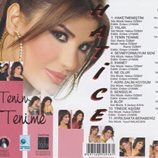 Hatice | Tenin Tenime CD | Arabesk CD | Almanya ' da Türkçe CD