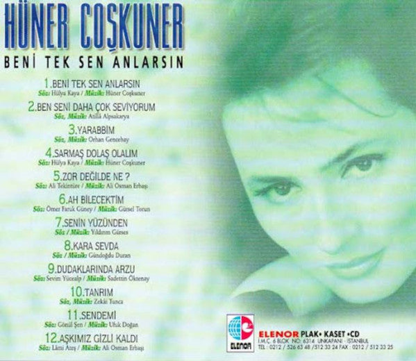 Hüner Coşkuner - Beni Tek Sen Anlarsın | CD