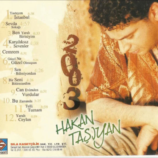 Hakan Taşıyan - 2003 CD | Arabesk CD | Almanya | da | Türkçe | Arabesk | CD