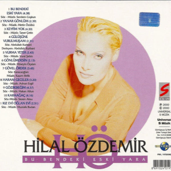 Hilal Özdemir - Bu Bendeki Eski Yara CD | Türk halk müziği | CD | Türkische Volksmusik | CD
