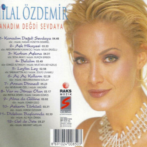 Hilal Özdemir - Kanadım Değdi Sevdaya( CD )Türk halk | müziği |CD
