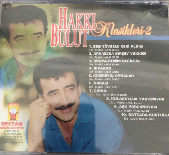 HAKKI BULUT CD- Hakki Bulut Klasikleri 2 ( CD ) Destan Müzik | Almanya | Esslingen