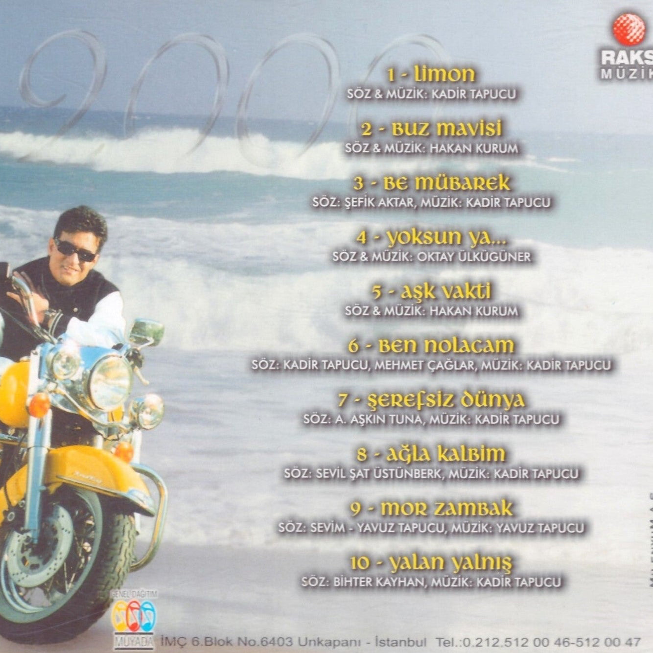 Kadir Tapucu 2000 CD | Türkçe CD