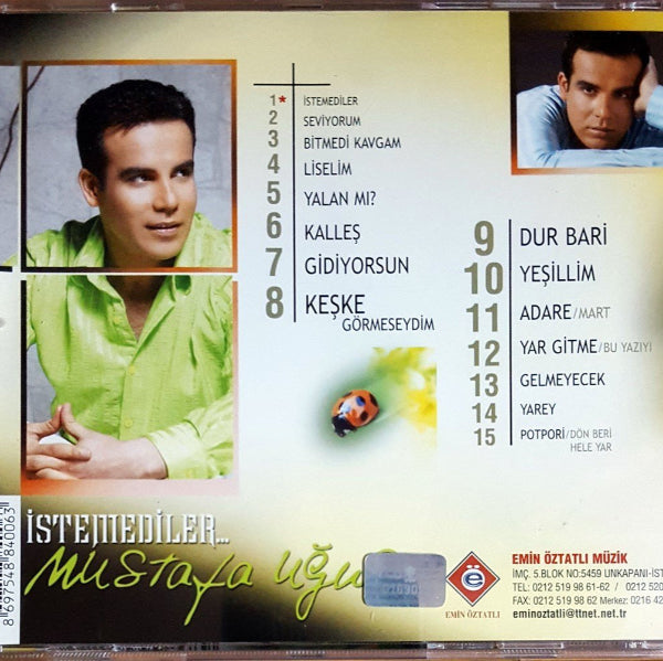 Mustafa Uğur - istemediler | CD | Arabesk CD