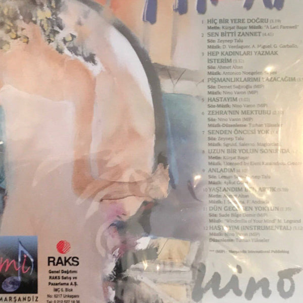 Nino - İtiraf CD |Nino Varon CD | itiraf CD