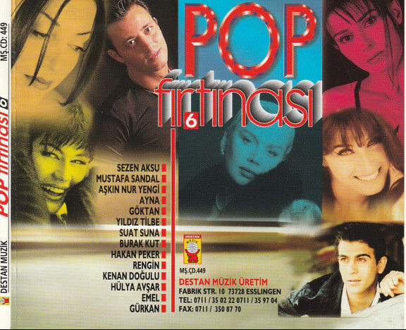 Pop Fırtınası 6 (DESTAN Müzik | Türkische | Türkischer Pop | CD)