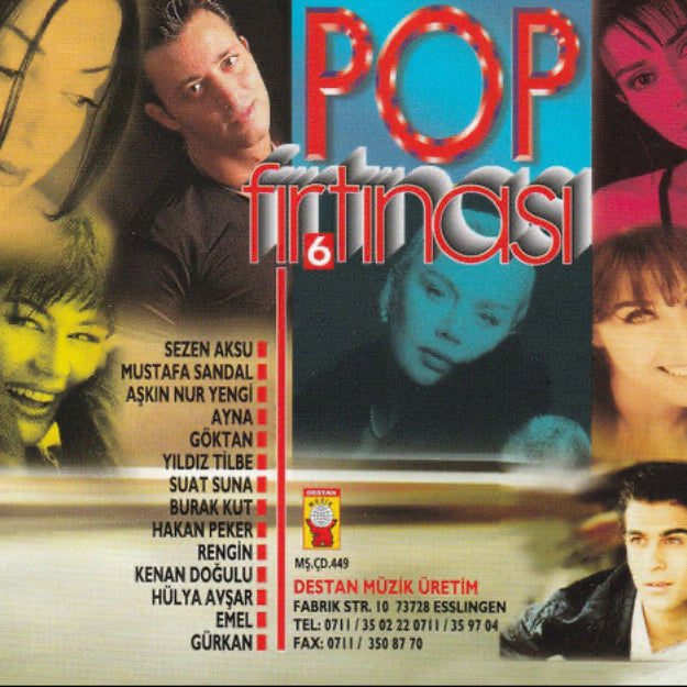 Pop Fırtınası 6 (DESTAN Müzik | Türkische | Türkischer Pop | CD)
