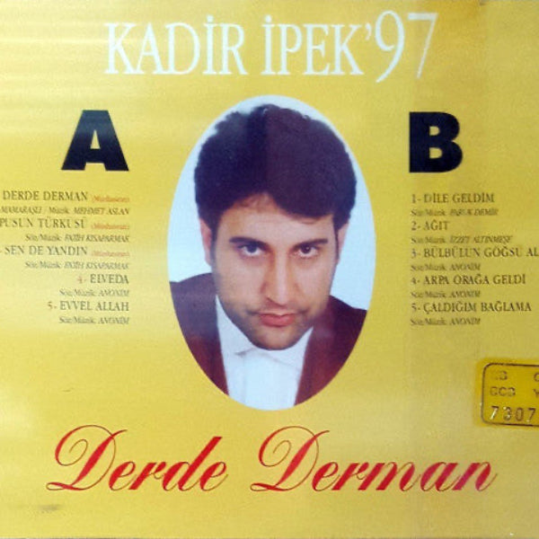 Kadir ipek - Kadir ipek 97 | Derde Derman | CD | Türkçe | Arabesk | CD