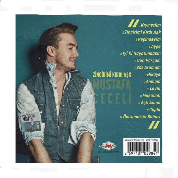 Mustafa Ceceli - Zincirimi Kırdı Aşk CD (Türkischer Pop | CD)