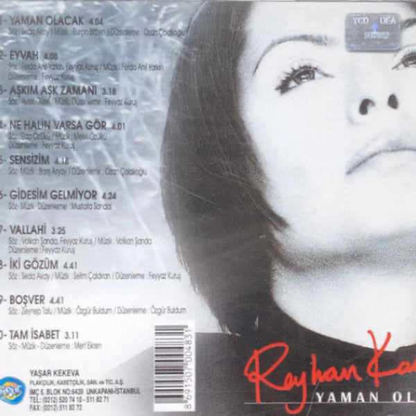Reyhan Karaca | Yaman Olacak | CD | Türkische Pop | CD's | sipariş