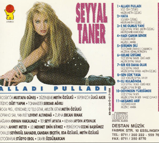 Seyyal Taner - Alladı Pulladı (Destan Müzik | CD)