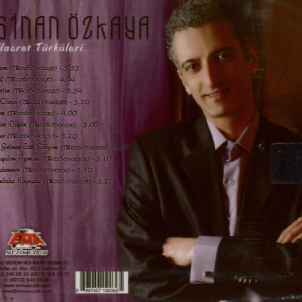 Sinan Özkaya - Hasret Türküleri | CD | Türk | Halk |Müziği | CD | sipariş | Almanya