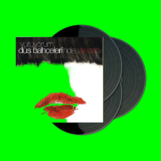Sezen Aksu - Yürüyorum Düş Bahçelerinde Plak (3 Plak)Sezen Aksu LP | Türkçe pop plak