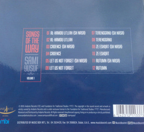 Sami Yusuf - Songs Of The Way (CD) ilahiler | CD