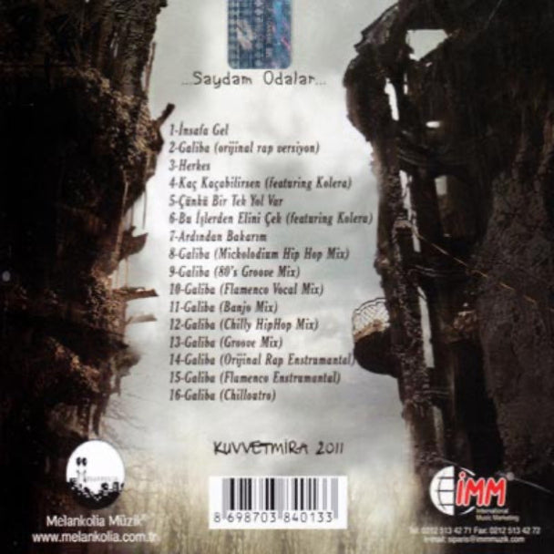 Sagopa Kajmer - Saydam Odalar | Türkçe |Hip Hop | CD