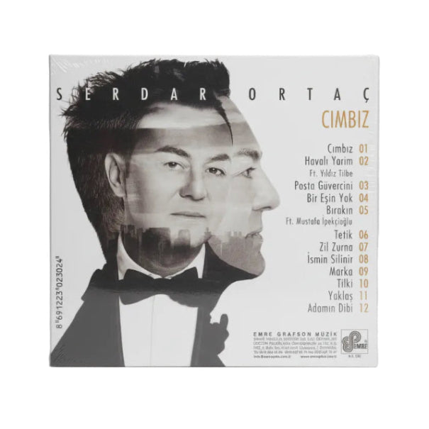Serdar Ortaç -Cımbız 2017 CD ( Serdar Ortaç CD )Türkçe | Pop | CD