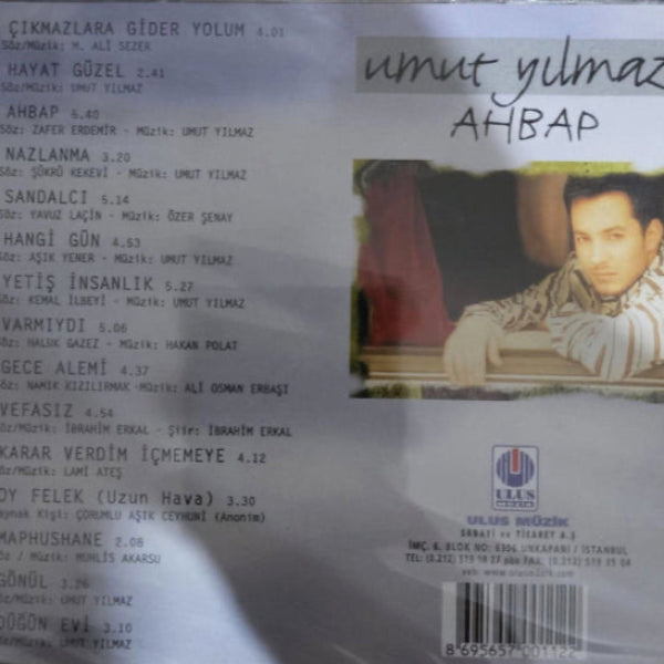 Umut Yılmaz – Ahbap (CD)Türk Halk Müziği | CD