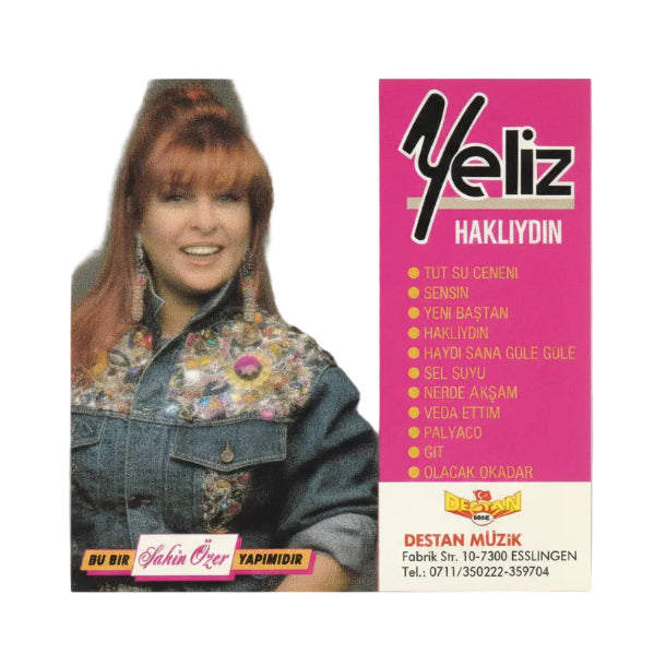 Yeliz - Haklıydın CD | Destan Müzik Almanya | Esslingen | CD | Koleksiyonluk CD