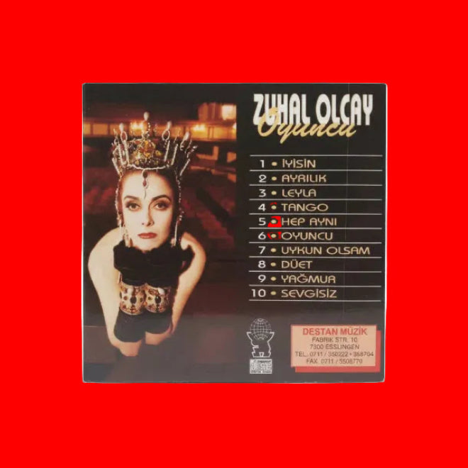 Zuhal Olcay - Oyuncu CD | DESTAN Müzik | Almanya Baskı CD