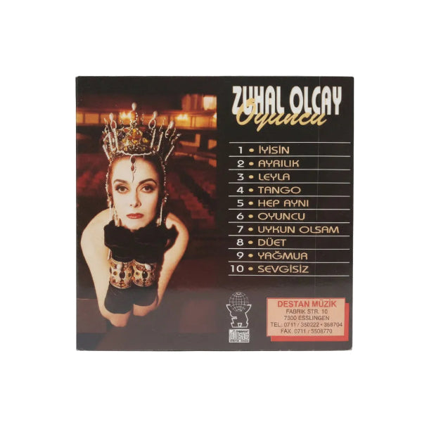 Zuhal Olcay - Oyuncu CD | DESTAN Müzik | Almanya Baskı CD