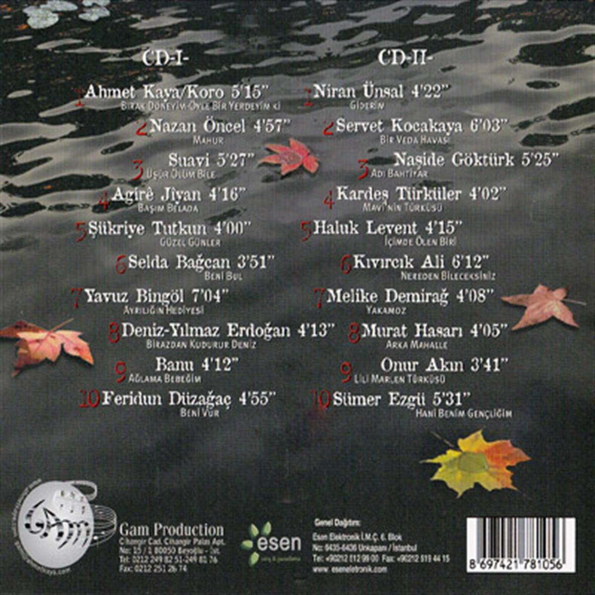 Ahmet Kaya - Dinle Sevgili Ülkem CD | 2 CD ( Ahmet Kaya CD )Özgün | Protest | Müzik | CD's