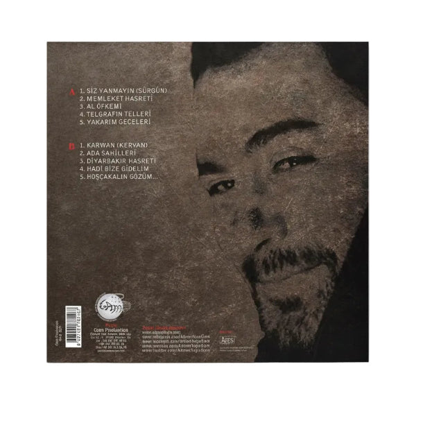 Ahmet Kaya | Hoşçakalın Gözüm ( Türk Halk | Özgün | Protesto | Müzik | Plak) kaydı| LP