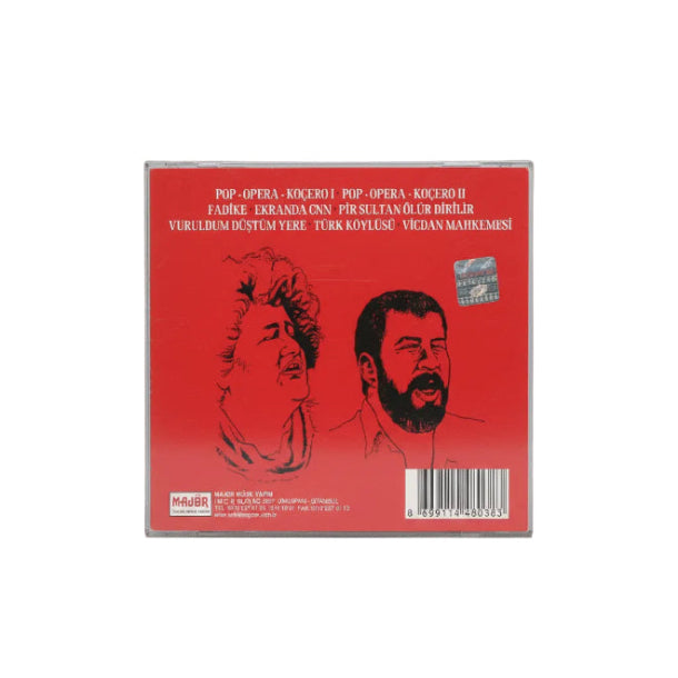 Ahmet Kaya | Selda Bağcan | CD | Koçero | Türk Halk | Özgün | protest Müzik | CD |Türkçe CD