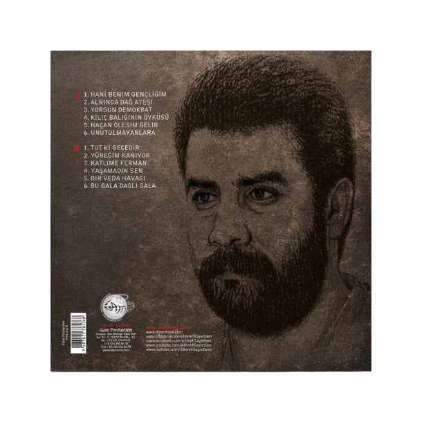 Ahmet Kaya plak - Yorgun Demokrat Plak | Ahmet Kaya Yorgun Demokrat Plak | Schallplatte | LP