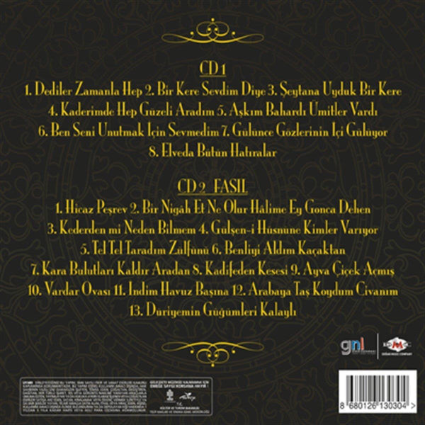 Ajda Pekkan|Muazzez Abacı - Solo| Duet|Fasıl (CD)Türk Sanat |CD