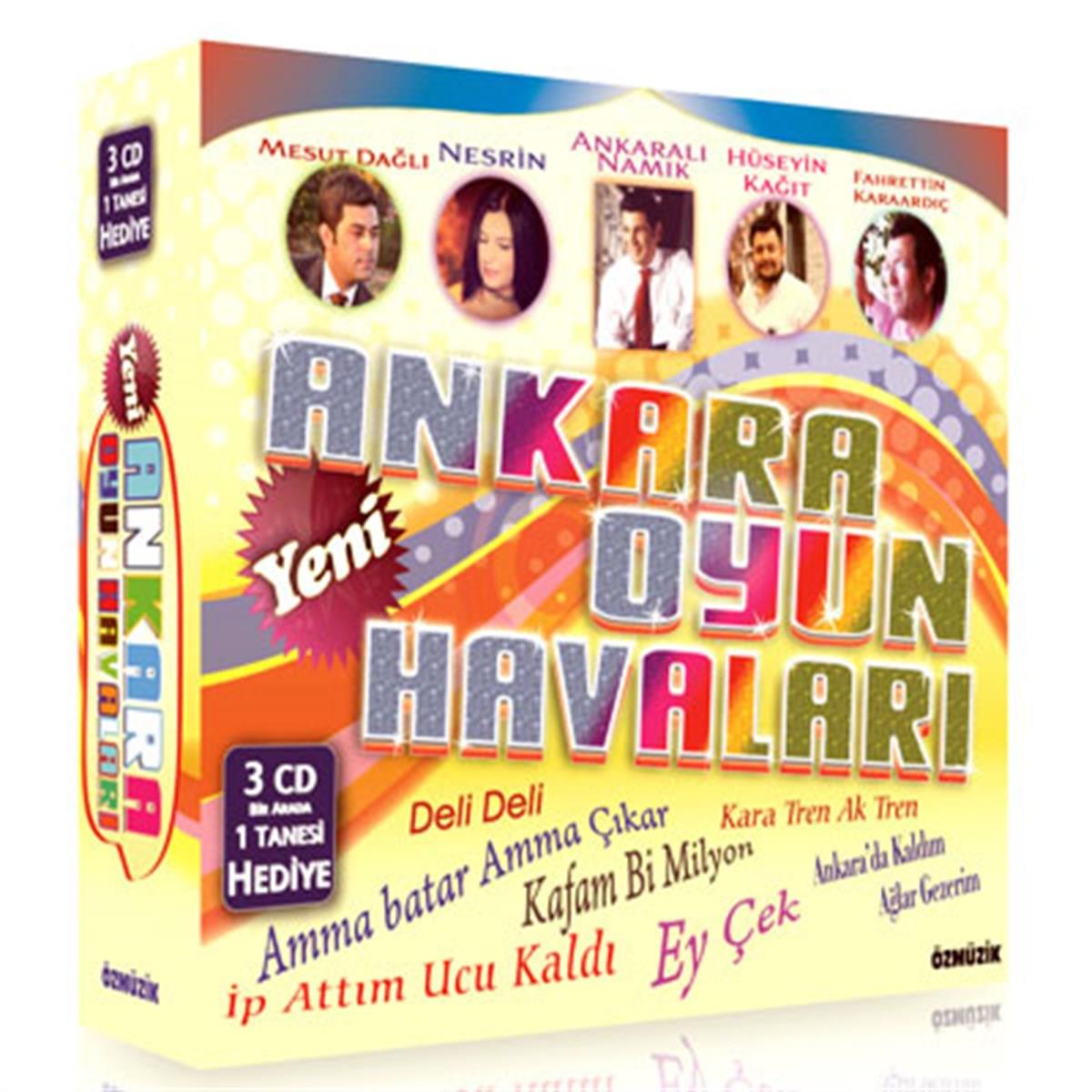 Ankara Oyun Havaları 1 | CD (3 CD bir arada) Türkçe CD
