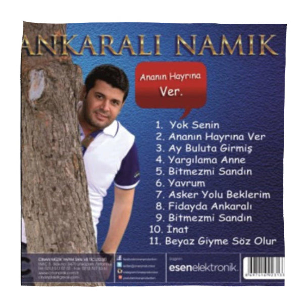 Ankaralı Namık cd - Ananın Hayrına Ver |CD | Ankara Oyun havaları | CD | sipariş