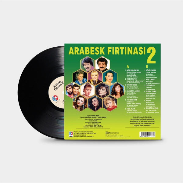 arabesk fırtınası plak | Vol.2 | Çeşitli Sanatçilar ( Arabesk Plak )Schallplatte | LP