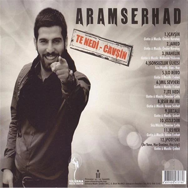 ARAM SERHAD - TE NEDÎ - ÇAV SîN | Almanya da | Kürtçe müzik CD | sipariş