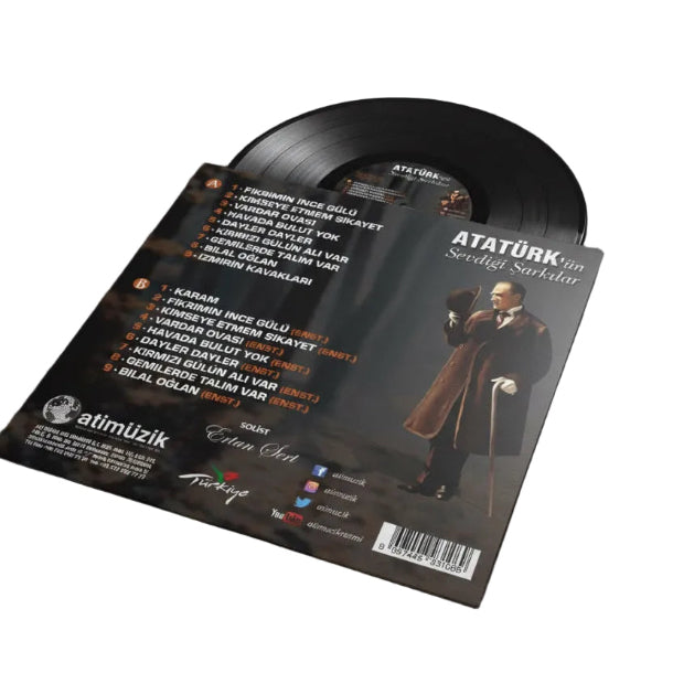 Atatürk'ün Sevdiği Şarkılar | CD | 2015 Solist Ertan Sert( Klasik | Türk Sanat Müziği CD)