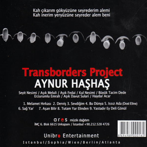 Aynur Haşhaş - Transborders Project | CD | Türk Halk | müziği | türkische Volksmusik | CD