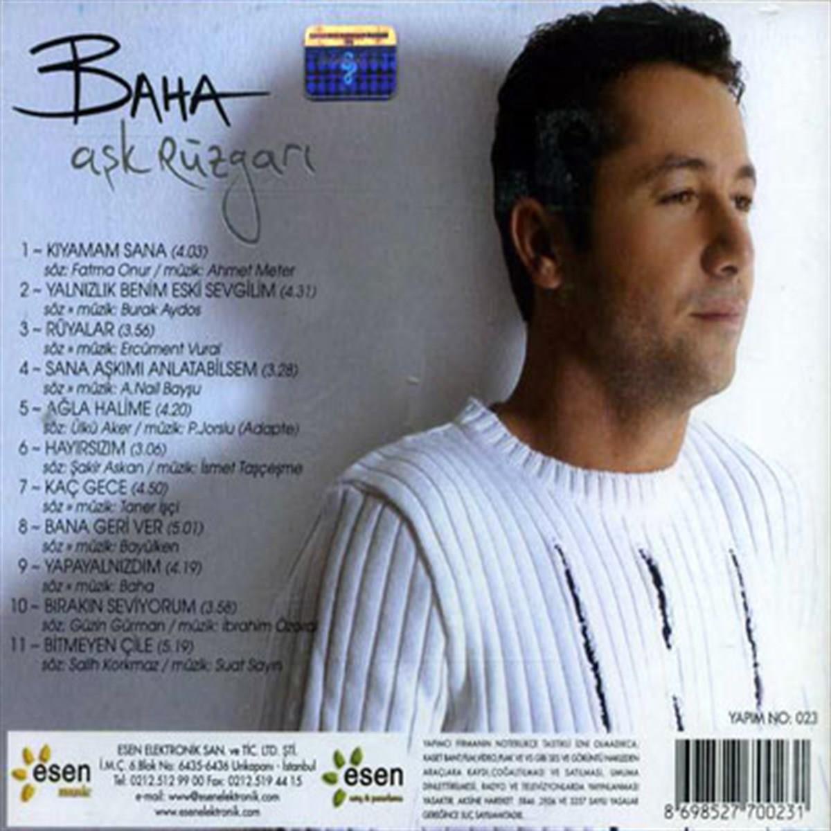 Baha - Aşk Rüzgarı ( CD )Türkçe | CD | CD's