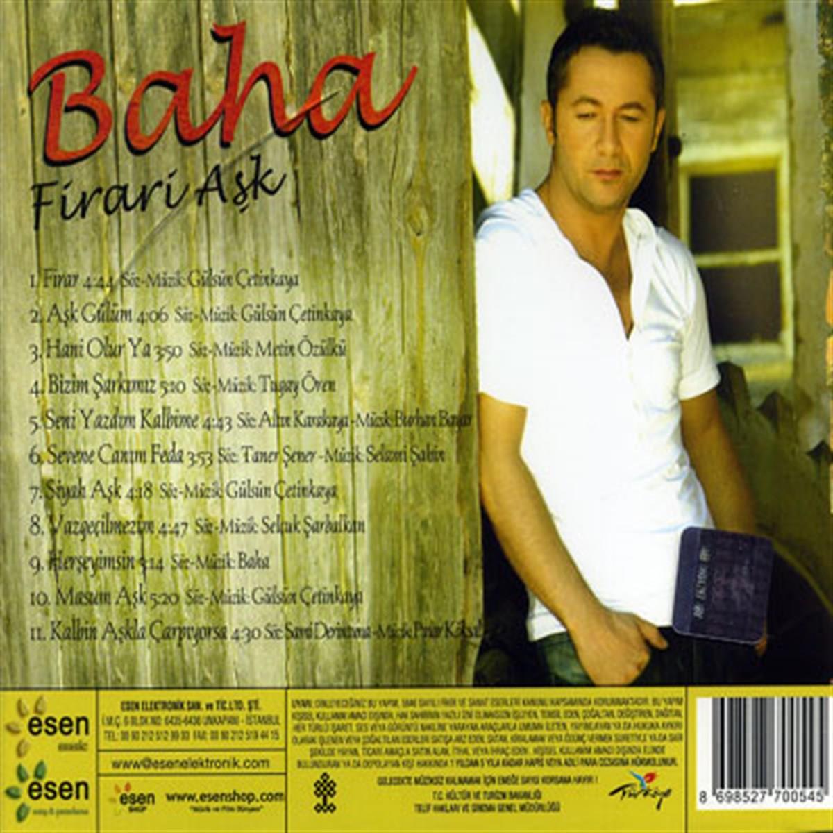 Baha - Firari Aşk ( CD )Türkçe | Slow | Arabesk | Pop | Müzik | CD