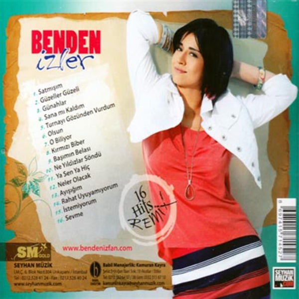 Bendeniz - Benden İzler – 16 Hit Remix CD | Almanya ' da CD sipariş
