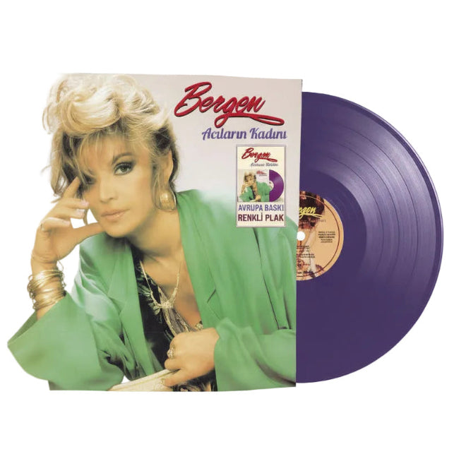 Bergen - Acıların Kadını Plak (Renkli Plak) Bergen Acıların Kadını Plak(Bergen Plak) Türkische Schallplatte | LP
