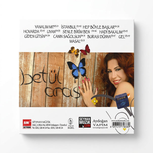 Betül Aras - Uyan (CD) Betül Aras Uyan CD | Türkçe Pop | Türkischer Pop | Türkische pop | Türkisch pop | CD