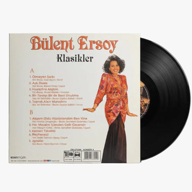 Bülent Ersoy - Klasikler Plak (Bülent Ersoy Plak) Türk Sanat | Plak | Schallplatte | Türk Sanat Müziği Plak