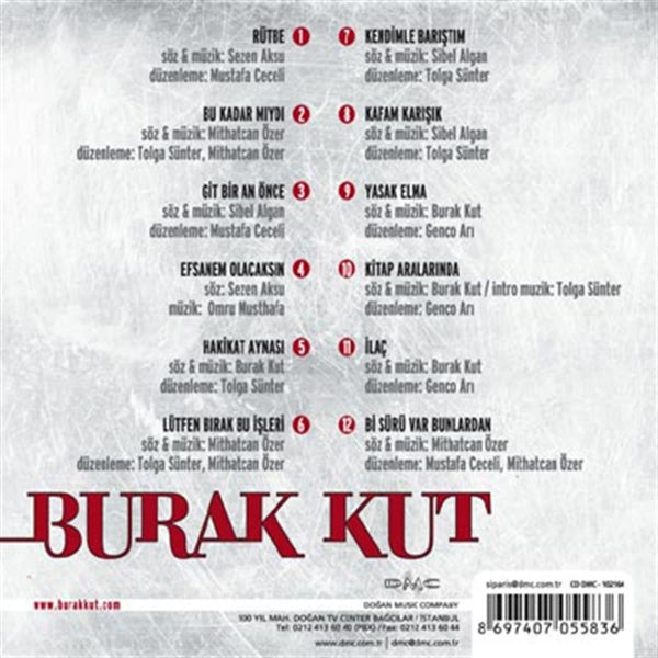 Burak Kut - İlaç CD | Türk Pop | Türkçe pop CD | Türkischer Pop CD | türkçe cd