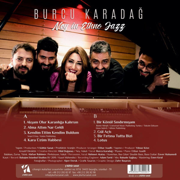 Burcu Karadağ Plak - Ney In Ethno Jazz ( Plak ) Schallplatte | LP