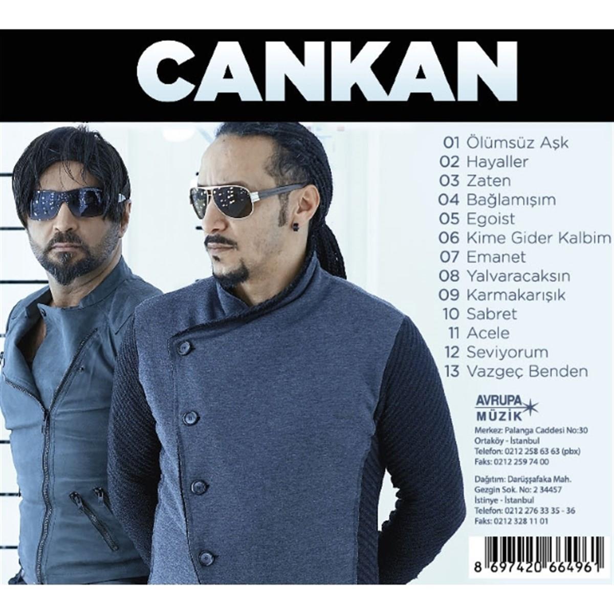 Cankan - Ölümsüz Aşk CD ( Türkçe POP CD)