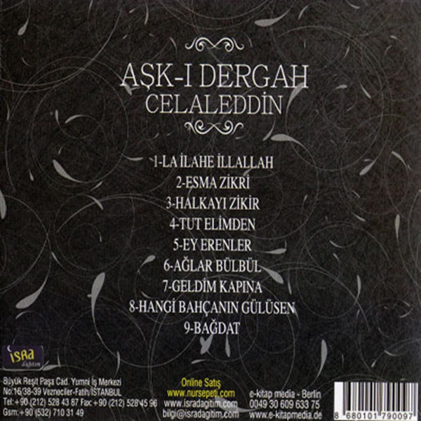Celaleddin - Aşk-ı Dergah(CD)Sufi |CD | ilahi