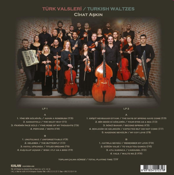 Cihat Aşkın - Türk Valsleri | Plak (Türk Sanat Müziği) | kayıt | (2LP)