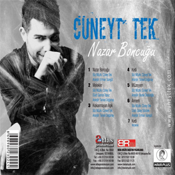 Cüneyt Tek | Nazar Boncuğu | CD ( Türkçe Pop ) CD